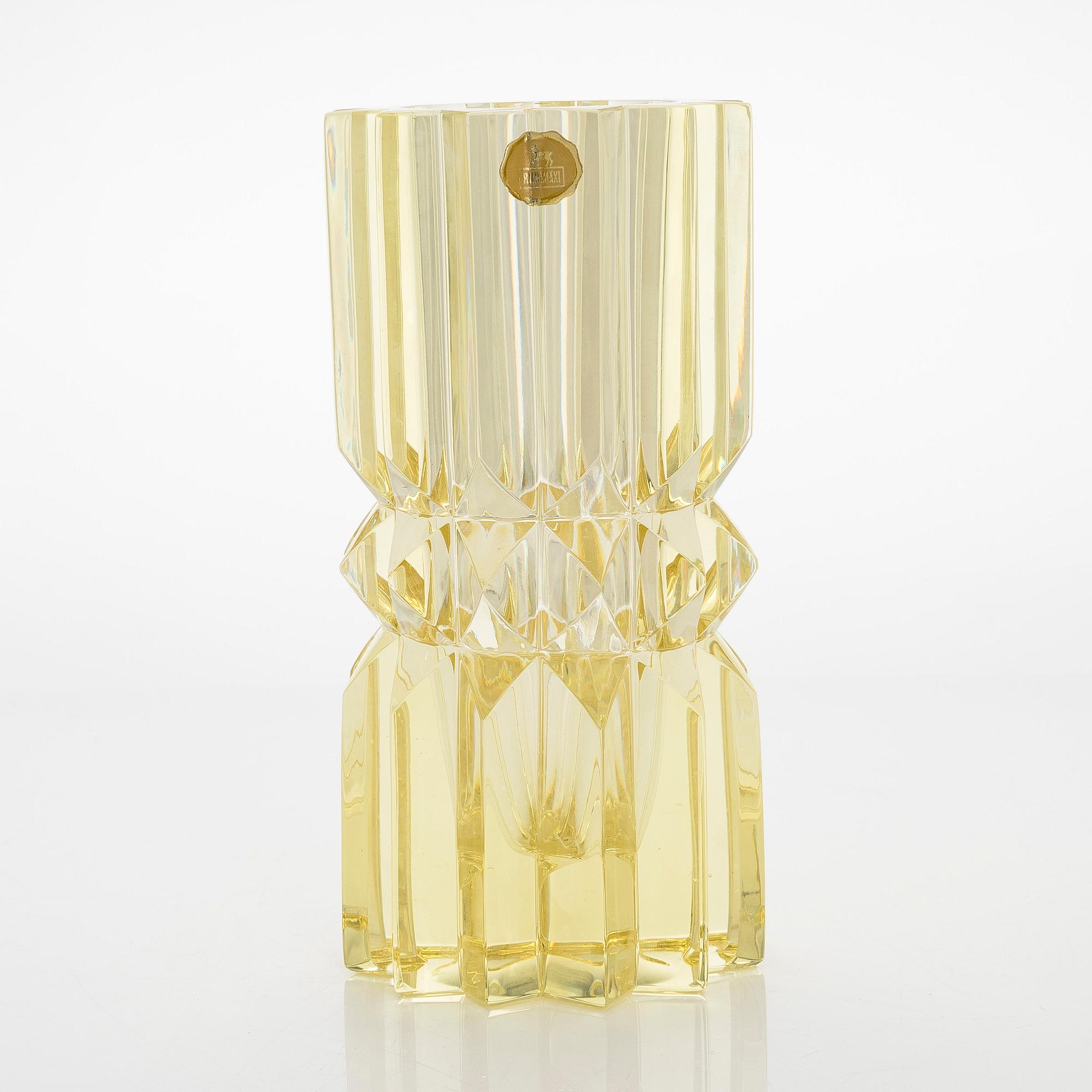 Nanny Still, glass, "Jewellery", signed Nanny Still, Riihimäen Lasi Oy. Designed in 1969.