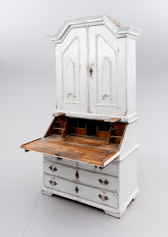 SNEDKLAFFSSKÅP, barock,  1700-tal.