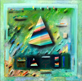 JÖRGEN WARING, a signed an dated oil on canvas.