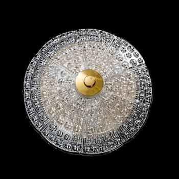 TAKLAMPA/PLAFOND, Carl Fagerlund, Orrefors.
