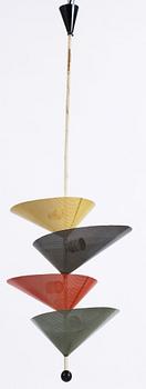 MATHIEU MATEGOT, Atelier Mategot, tillskriven, takarmatur, Frankrike 1950-tal.