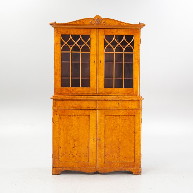 Bookcase, Late Empire style, mid-19th century.