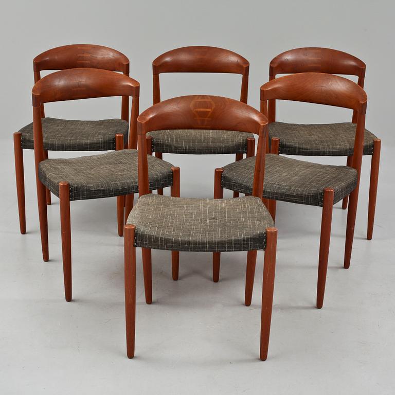 STOLAR, 6 st, JCA Jensen, Knud Andersen Aarhus, Danmark.