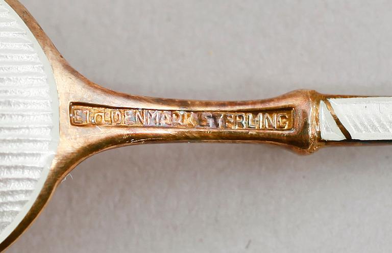 SAMLING SILVERFÖREMÅL, 16 delar, Norge och Danmark, 1900-talets mitt.