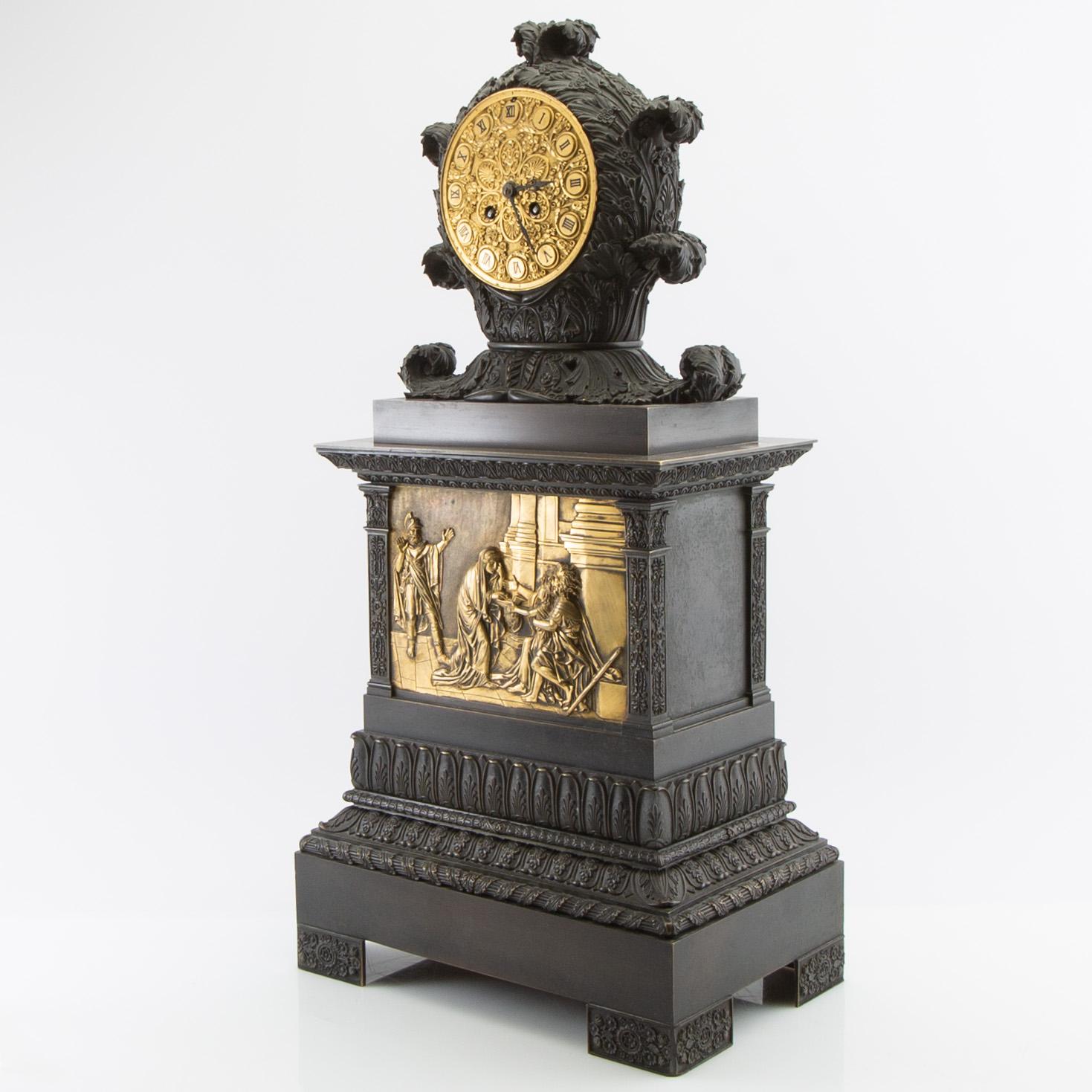 Table pendulum clock, France, mid / late 19th century.