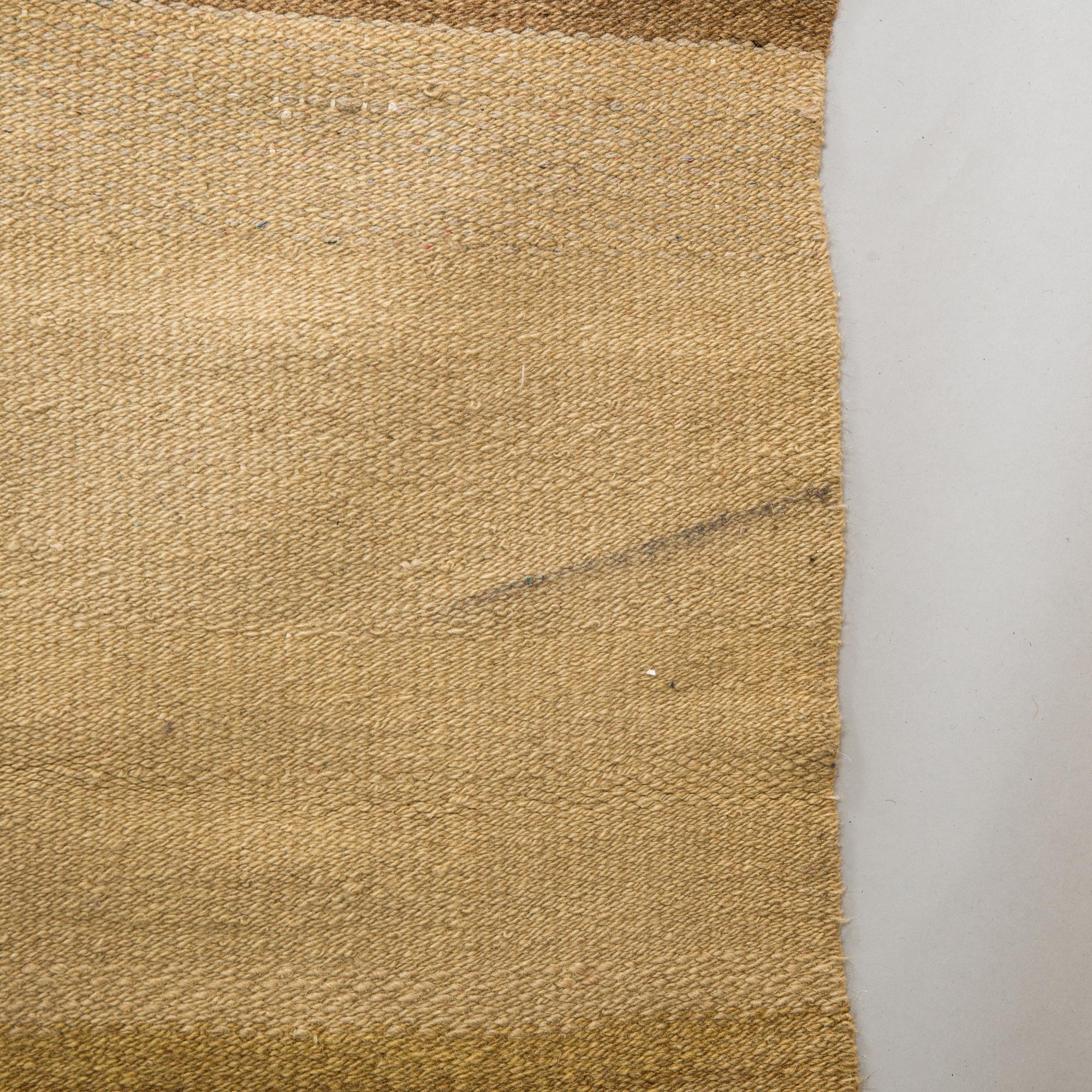 Margareta Ahlstedt-Willandt, A 1930s Finnish flat weave carpet for The Friends of Finnish Handicraft. Circa 320x230 cm.