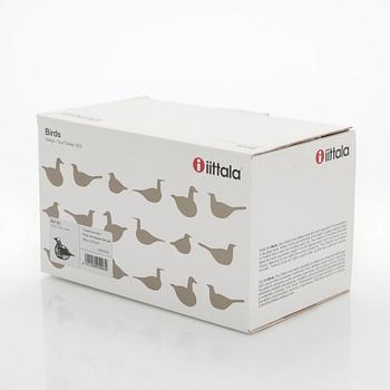 Oiva Toikka, A glass bird 'Pine grossbeak female' Unique Days spring 2006, signed O. Toikka Nuutajärvi.