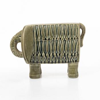 Lisa Larson, a 'Elephant' figurien, from the 'Africa' series, Gustavsberg.