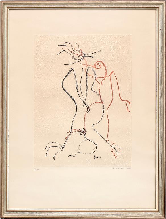 Max Ernst, "Liebespaar".