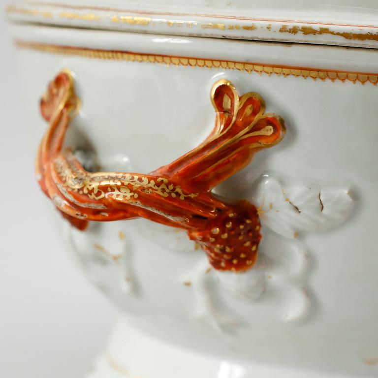 TERRIN, porslin, Kina, Qianlong 1736-1795.