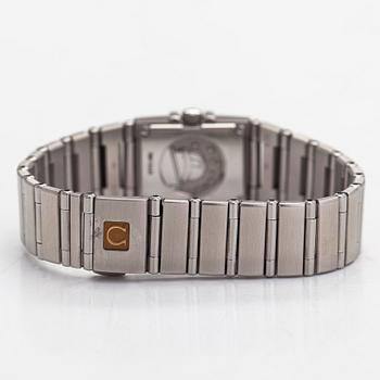 Omega, Constellation, Carre, wristwatch, 20 x 15 mm.