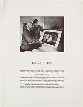 Lennart Jirlow, portfolio with 6 lithographs in colour, 1975, signed 227/380.