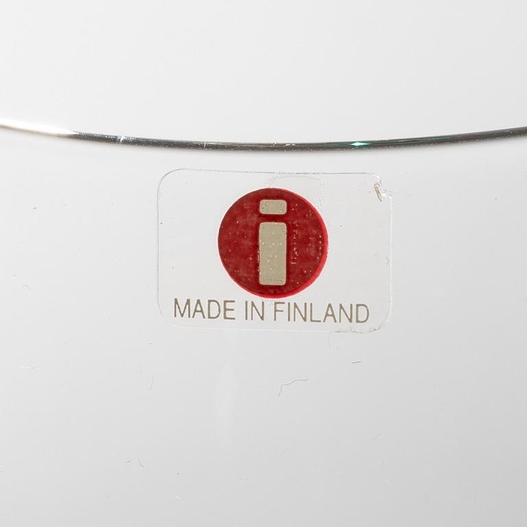 Kerttu Nurminen, beer glasses, 10 pcs, "Mondo", Iittala, late 20th century.