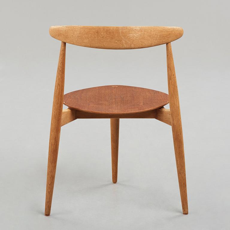 HANS J WEGNER, stol, "Hjertestolen", Fritz Hansen, Danmark 1950-tal.