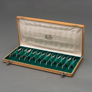 KAFFESKEDAR 12 ST, silver, Gustav Klingert, Moskva ca 1900.