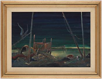 "Övergiven strand".