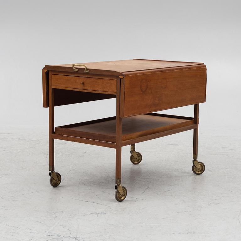 Josef Frank, a model "756" serving trolley, Firma Svenskt Tenn, Sweden, mid 20th century.