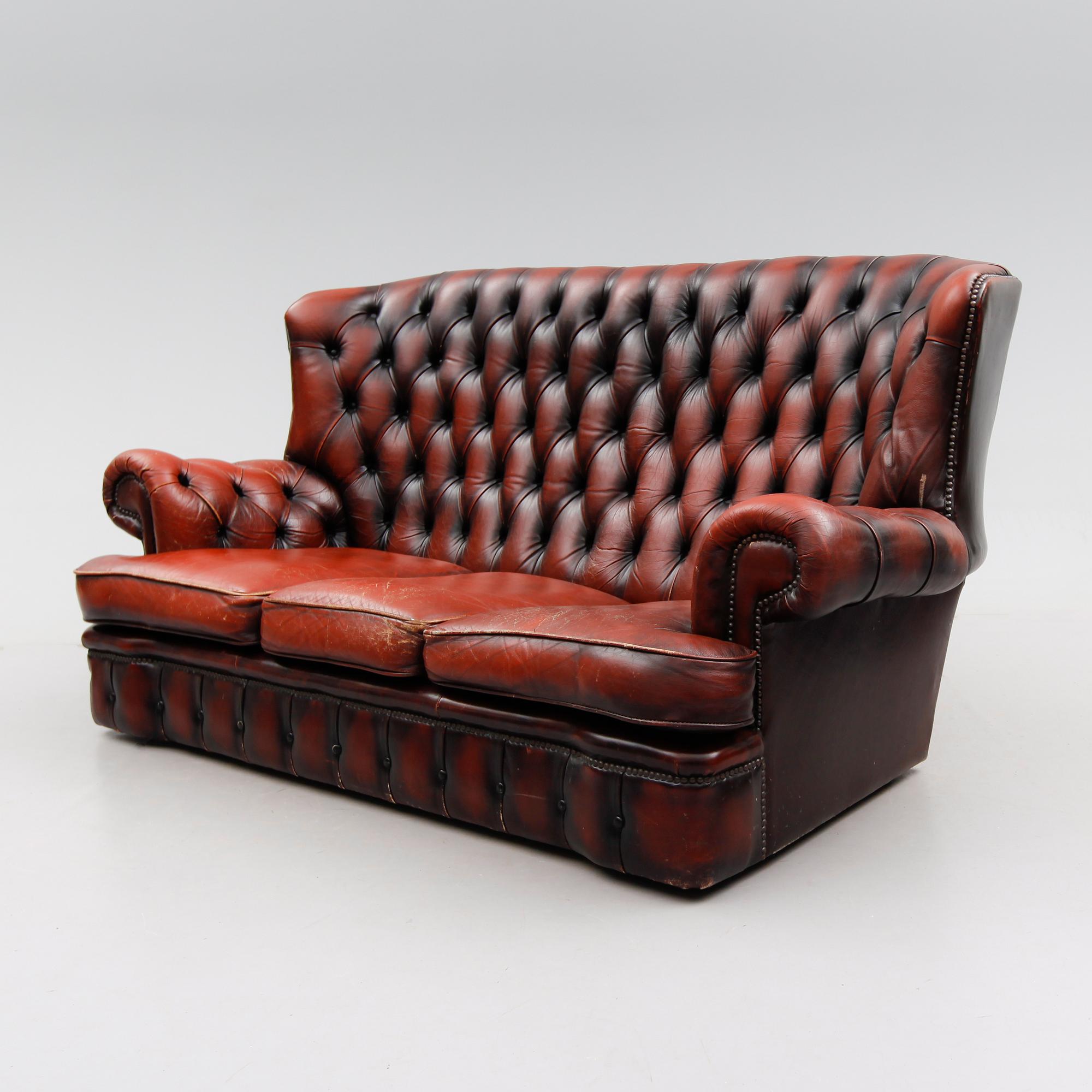 SOFFA, Chesterfieldmodell, 1900-talets andra hälft.