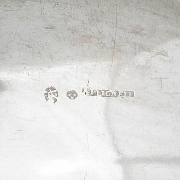 Silver, 11 pieces, including AJ Lignell, Sundsvall, active 1806-1824.