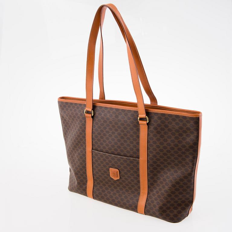 CÉLINE Macadam Canvas Shopper.