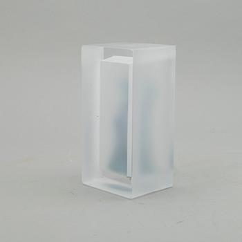 KJELL ENGMAN, skulptur, "Snapshot" glas Kosta Boda.