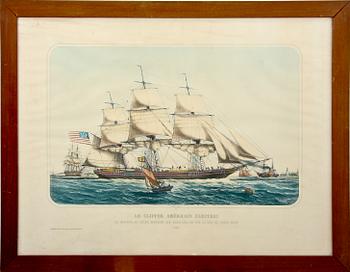 FÄRGGRAVYR, Frankrike, 1800/1900-tal.