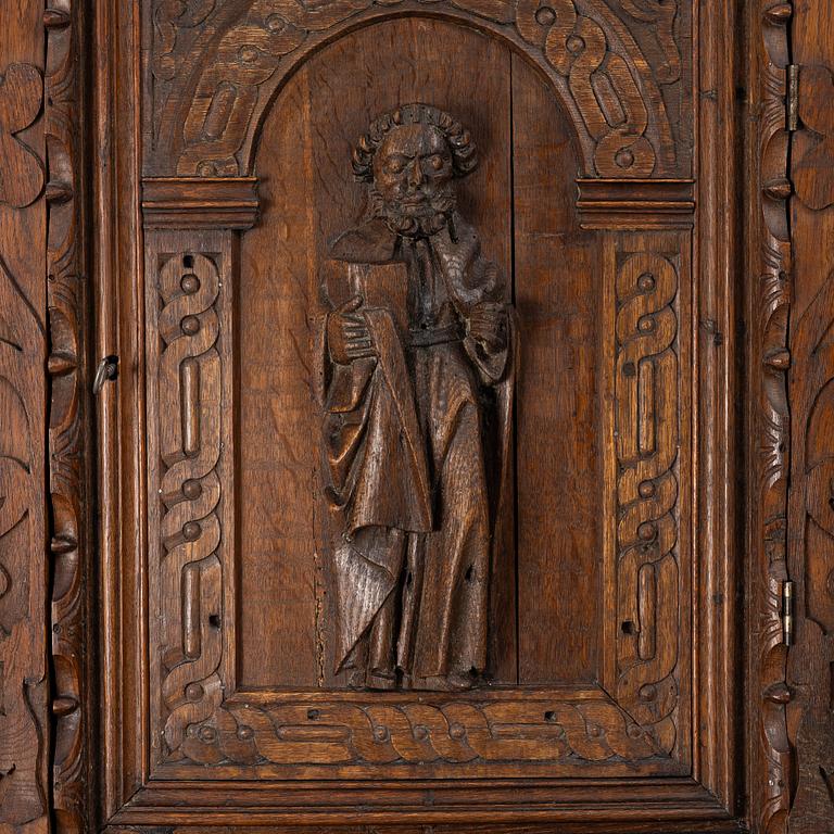 Skåp, barockstil, 1800-tal.