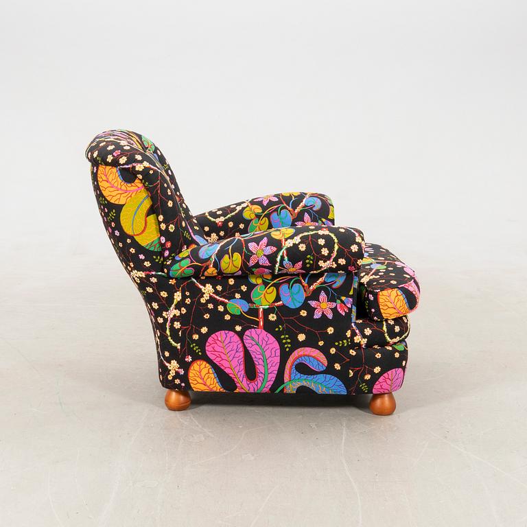 Josef Frank, armchair, model 336 for Svenskt Tenn 2008.