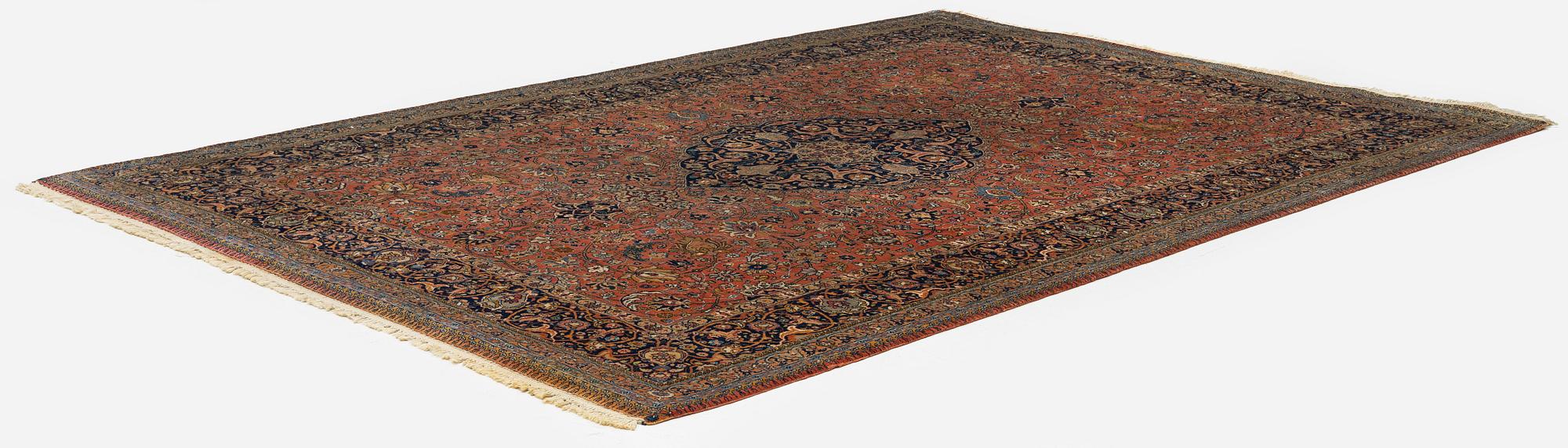 A semi-antique Tabriz carpet, Northwest Persia, c. 280 x 196 cm.