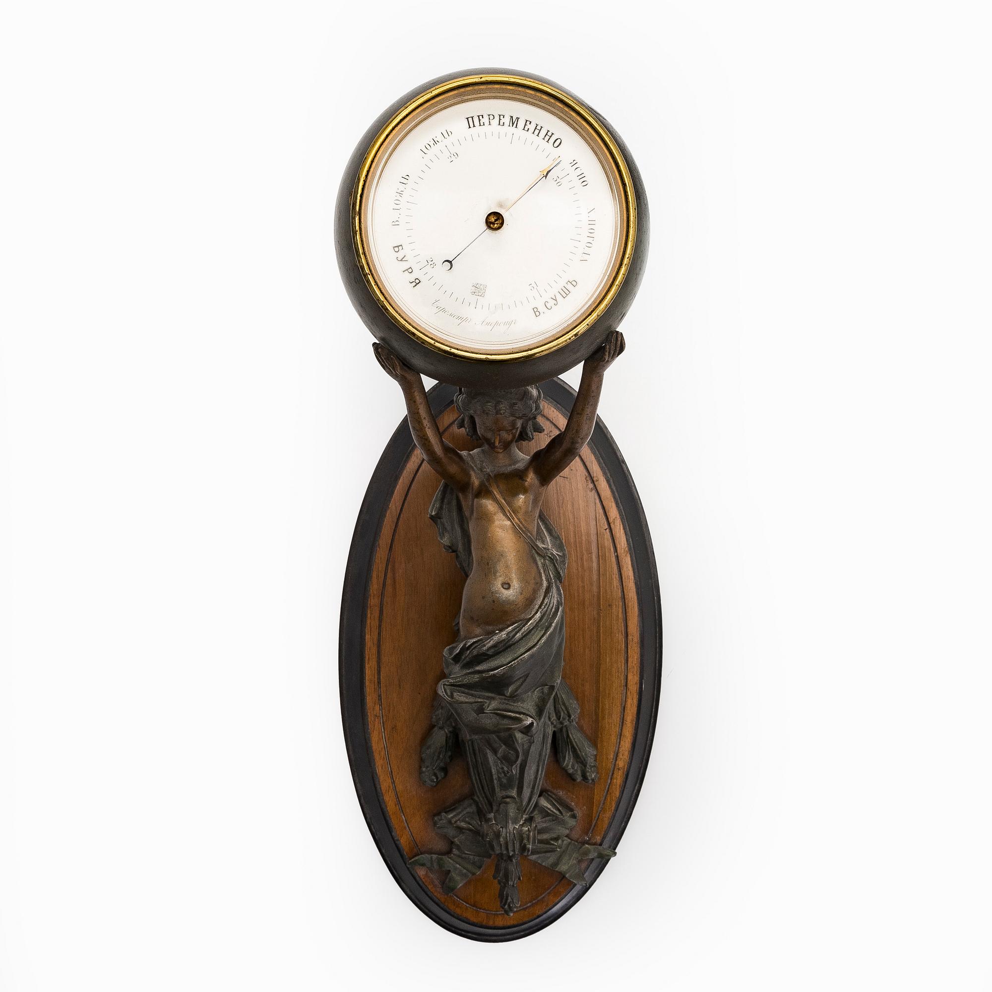 Barometer, Ryssland, sekelskiftet 1800/1900.