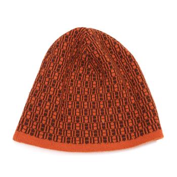 472. A 2000s orange/brown hat by Hermès.