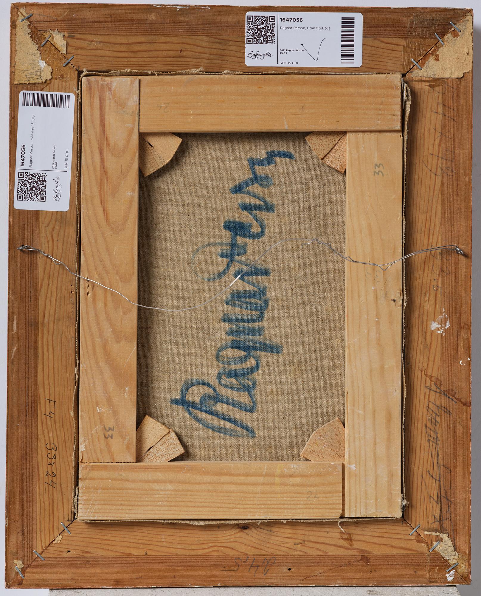 Ragnar Person, "Bakgata i Paris".