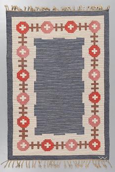 MATTA, rölakan, 1900-talets andra hälft, monogramsignerad W, 205x145 cm.