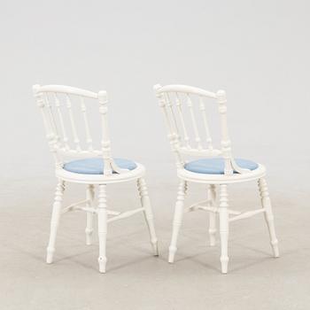 Chairs, 6 pieces, late 19th century/turn of the 20th century.