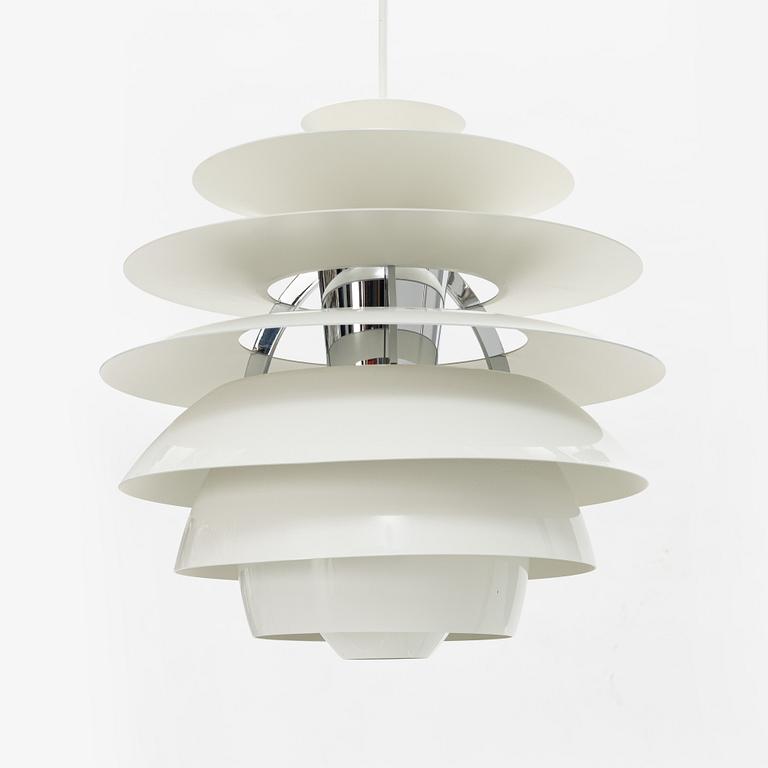 Poul Henningsen, a 'PH Snowball' ceiling light, Louis Poulsen, Denmark.