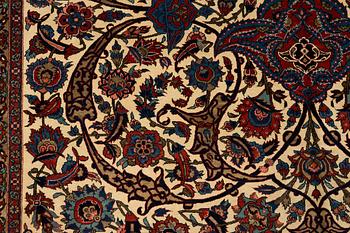 Matta, semiantik Keshan, s.k. Dabri, ca 349 x 269 cm.