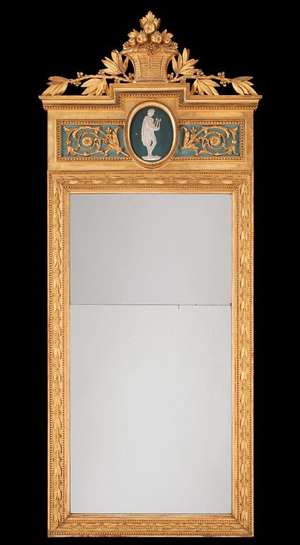 A late Gustavian mirror by Pehr Ljung (1743-1819).