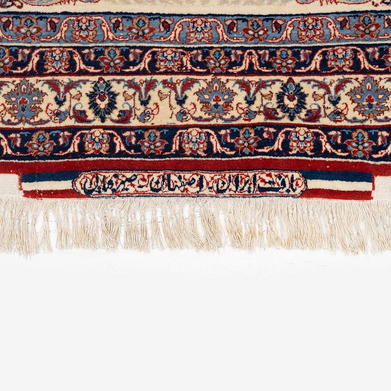 An Isfahan carpet, Central Persia, signed (Hossein) Seirafian, c. 178 x 102 cm.