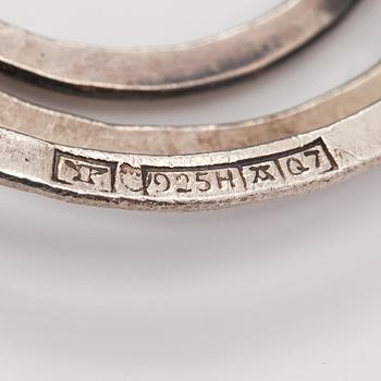 Elis Kauppi, Armband, sterlingsilver. Kupittaan kulta, Åbo 1969.