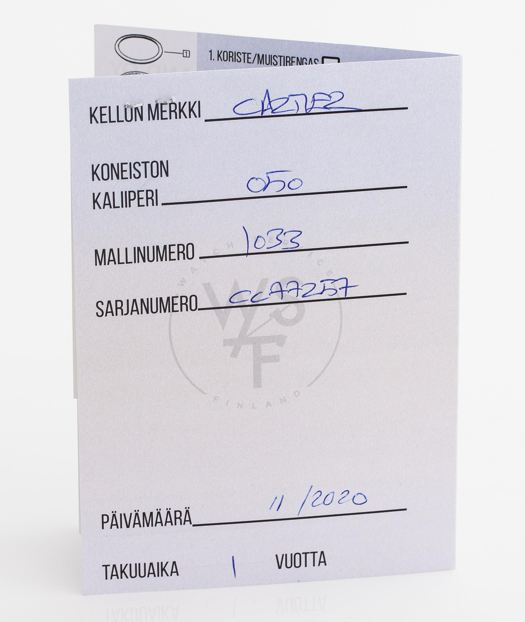 Cartier, Pasha, Power Reserve, wristwatch, 38 mm.