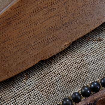 A pair of Louis XV style armchairs from early 20th Century.