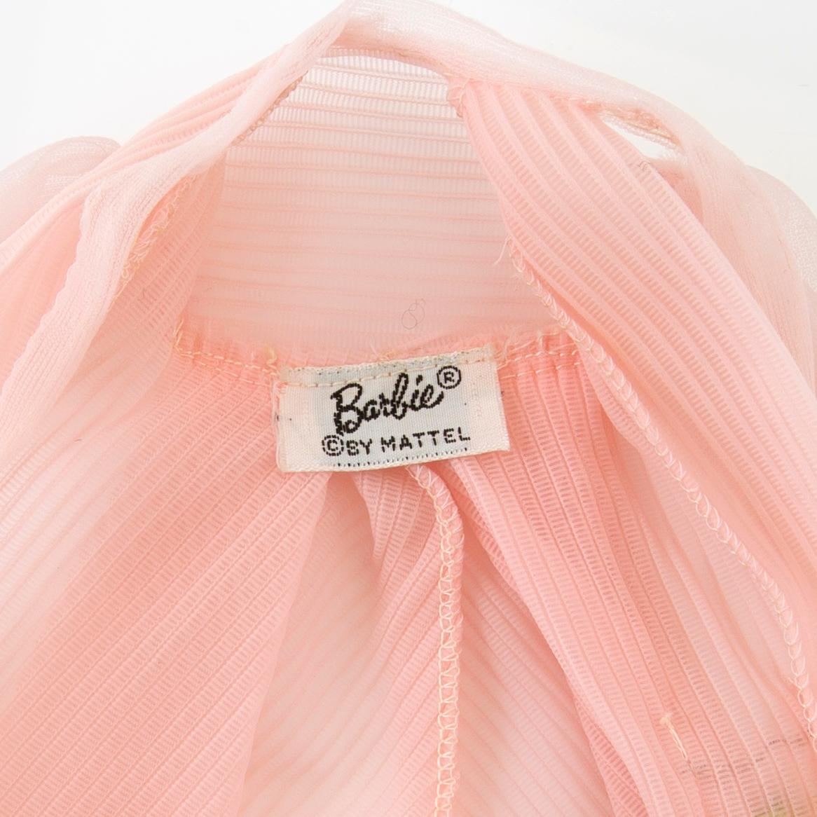 Barbie clothes 4 sets. Vintage including "Dinner at Eight" Mattel 1963. "Nighty Negligée" Mattel 1959-64.