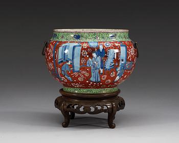 A 'Clobbered' censer, Qing dynasty, Kangxi (1662-1722).