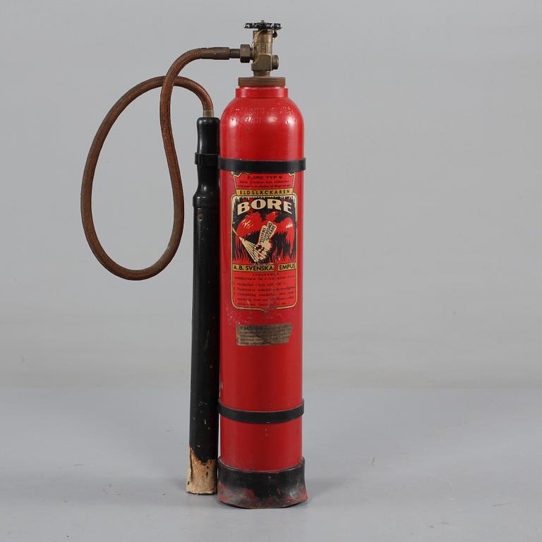 ELDSLÄCKARE, "Bore typ 6", AB Svenska Tempus, omkring 1900-talets mitt.
