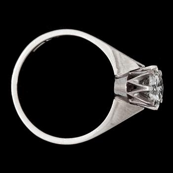 RING, briljantslipad diamant 1.05 ct, Göteborg 1991.