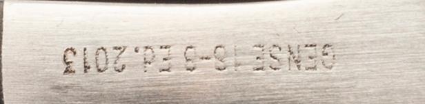 FOLKE ARSTRÖM, smögåsbestick, 32+6+2delar, "Focus De Luxe", rostfritt stål, Gense.