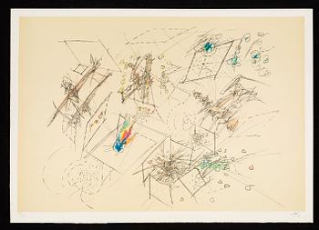 Roberto Matta, "Matta 5 Lithographies".