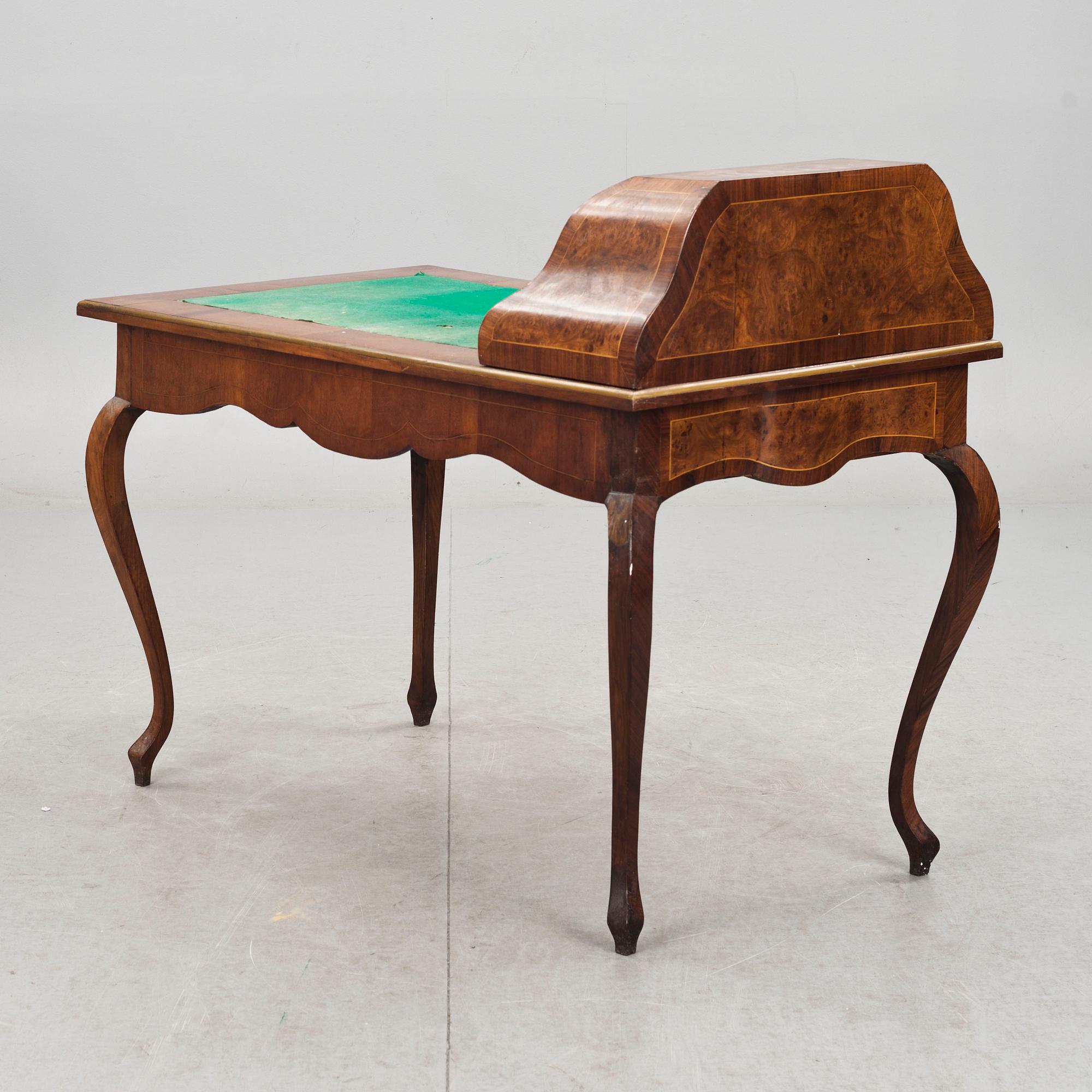 SKRIVBORD, rokokostil, 1800-talets slut.