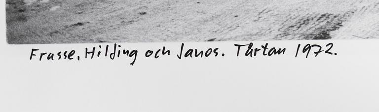 Carl Johan De Geer, "Frasse, Hilding och Janos. Tårtan 1972".