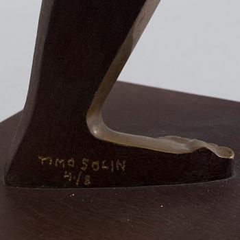 TIMO SOLIN, a bronze sculpture, signed and numbered 4/8.